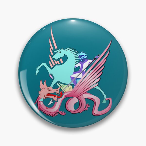 Item preview, Saint George and the Dragon designed and sold by Sanctum Icons.