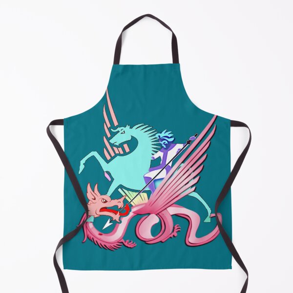 Item preview, Saint George and the Dragon designed and sold by Sanctum Icons.