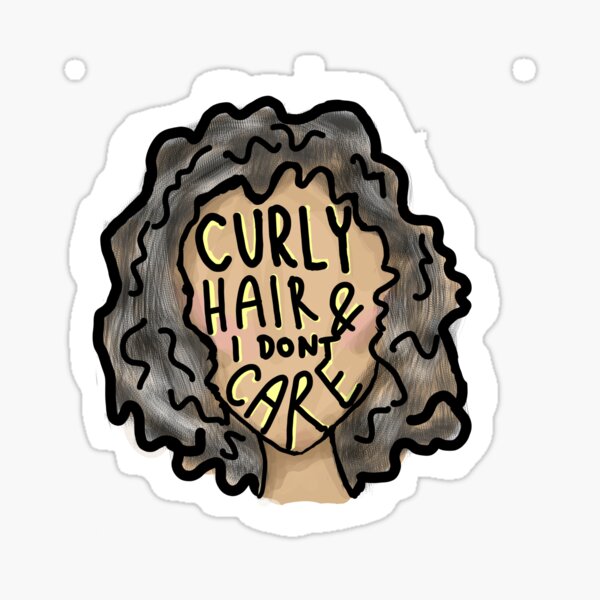 It's All Good Hair Days Stickers, Curly Hair Stickers, Natural Hair Stickers  