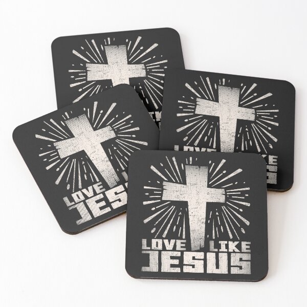 Item preview, Love like Jesus - Christian saying designed and sold by VichallanStudio.
