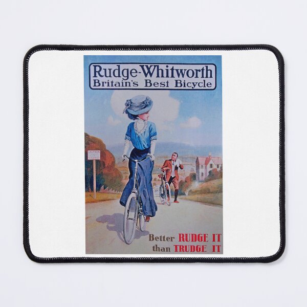 Item preview, Vintage Rudge Whitworth British bicycle Advertising Poster designed and sold by Random Railways.