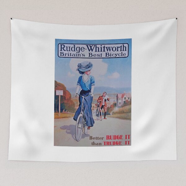 Item preview, Vintage Rudge Whitworth British bicycle Advertising Poster designed and sold by Random Railways.
