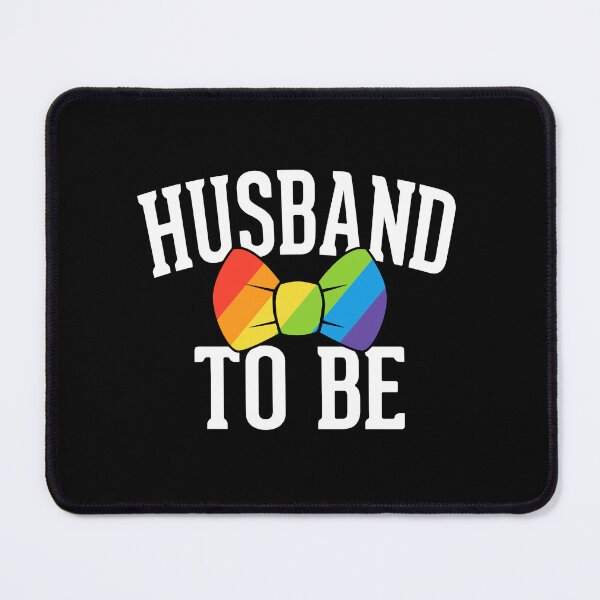 Item preview, Husband To Be LGBT Pride Gay Wedding Bachelor designed and sold by QueenOfPrint.