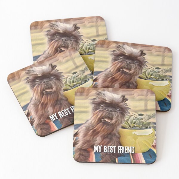 Item preview, My Best Friend is an Affenpinscher designed and sold by It's On Backwards.