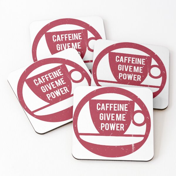 Item preview, Caffeine give me power  designed and sold by karimaK-71.