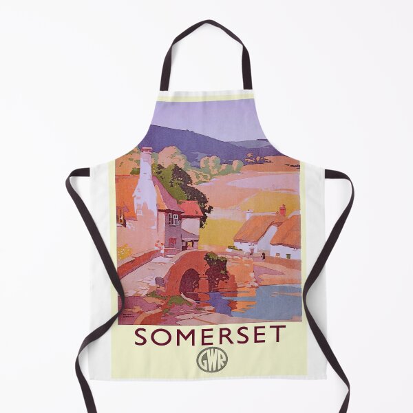 Item preview, Vintage Great Western Railway Somerset Travel Poster designed and sold by Random Railways.