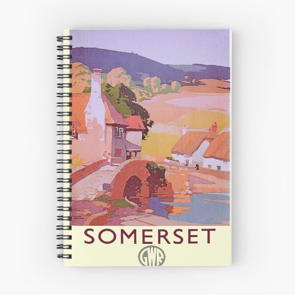 Item preview, Póster de viaje de Somerset de Great Western Railway vintage designed and sold by Random Railways.