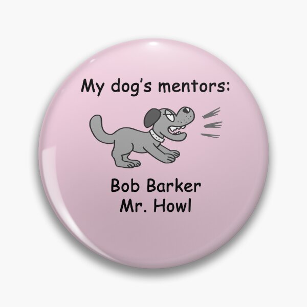 Item preview, My dogs mentors: Bob Barker and Mr. Howl designed and sold by SomeGuyLou.