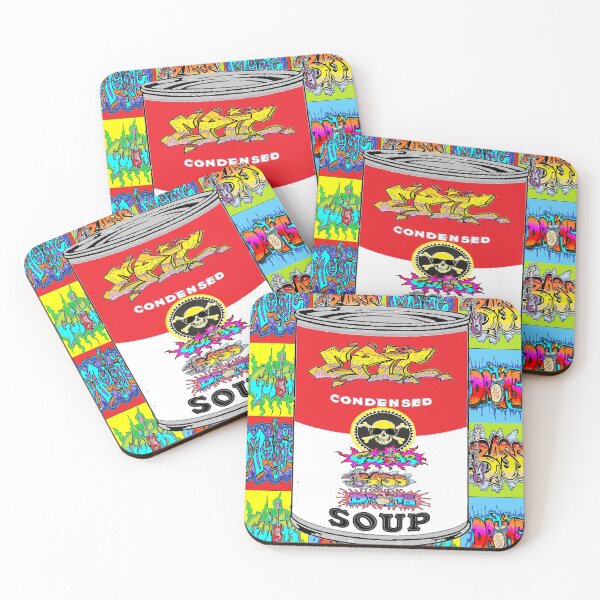 Item preview, Soup Graffiti Pop Guitar Bass Drums 23 designed and sold by LowEndGraphics.