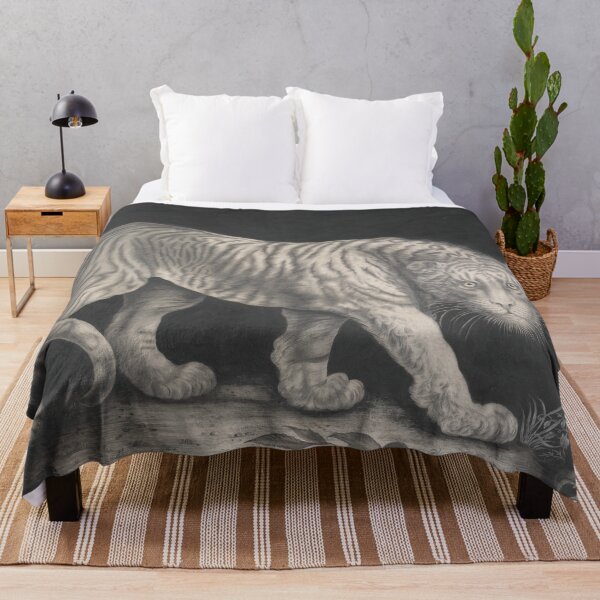 Item preview, Prowling Tiger Vintage Print designed and sold by Vintage Wall Art.