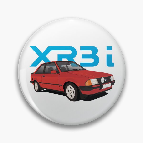Item preview, European Escort XR3i hot hatch en rojo designed and sold by knappidesign.