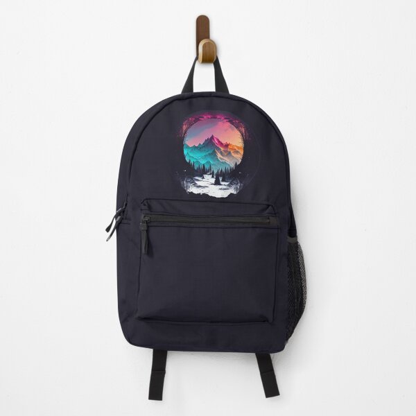 Item preview, Silhouette of stunning winter wonderland designed and sold by ArtificialGenes.