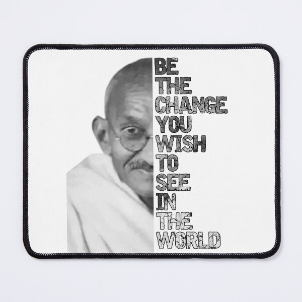 Item preview, Mahatma Ghandi Quote  designed and sold by Teetans.