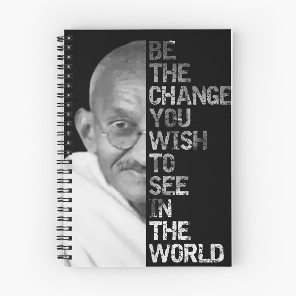 Item preview, Mahatma Ghandi Quote  designed and sold by Teetans.