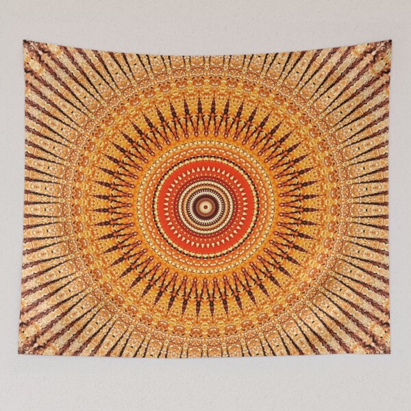 Item preview, Boho Sun Mandala Abstract Art Arty Farty Bohemian Style Sun 6 of 15 designed and sold by Beachy.