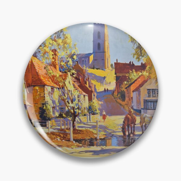Item preview, Vintage British Railways Suffolk Travel Poster designed and sold by Random Railways.