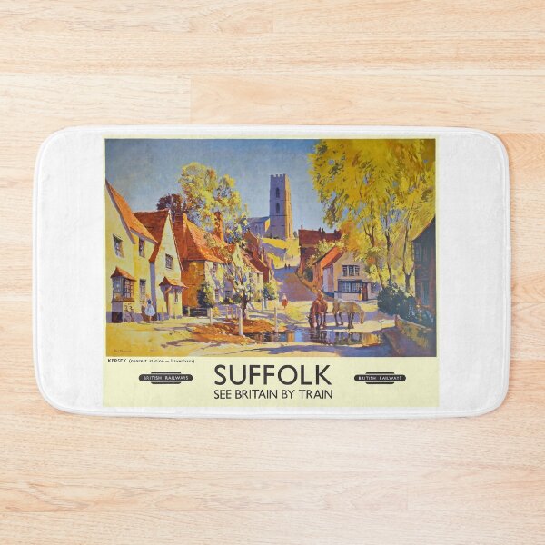 Item preview, Vintage British Railways Suffolk Travel Poster designed and sold by Random Railways.