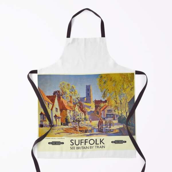 Item preview, Vintage British Railways Suffolk Travel Poster designed and sold by Random Railways.