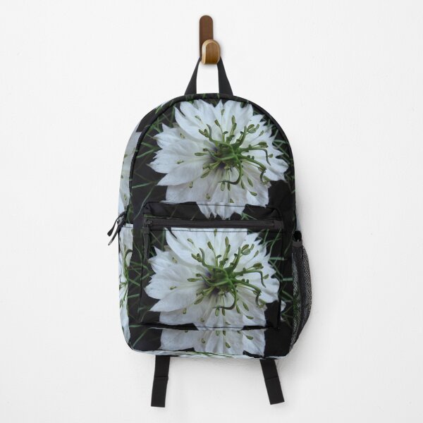 Item preview, white nigelia - damsel in the open - macro shot // designed and sold by Lillrose.