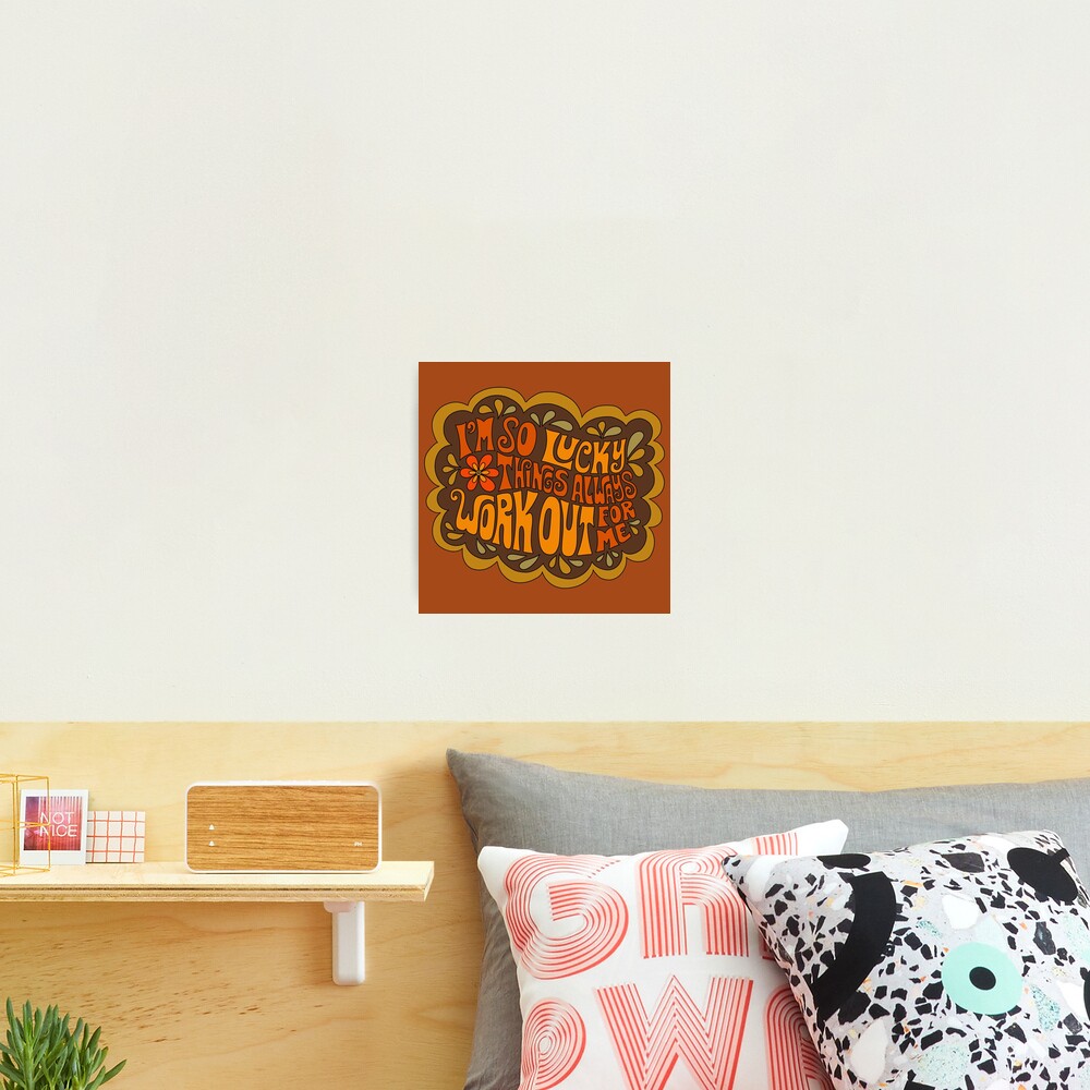 Things Work Out Photographic Print