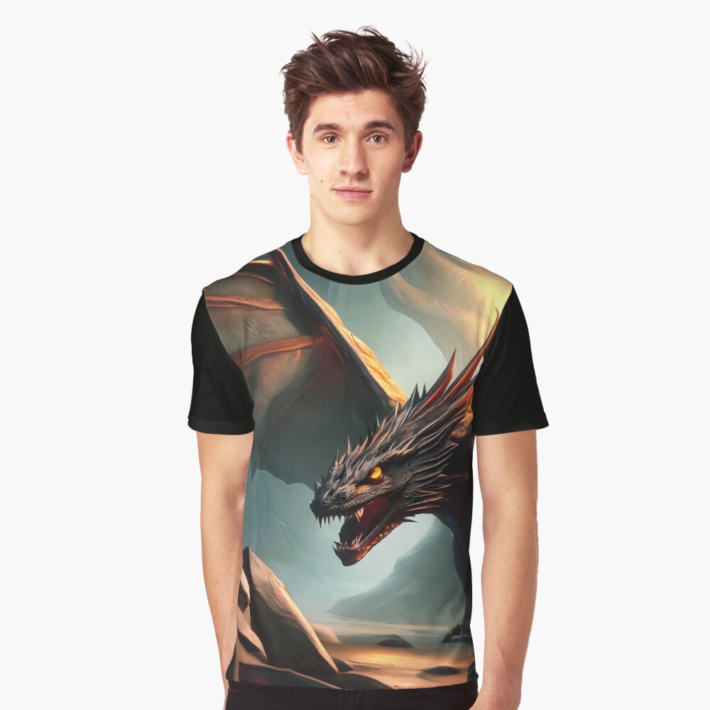 Item preview, Graphic T-Shirt designed and sold by dragynrain.