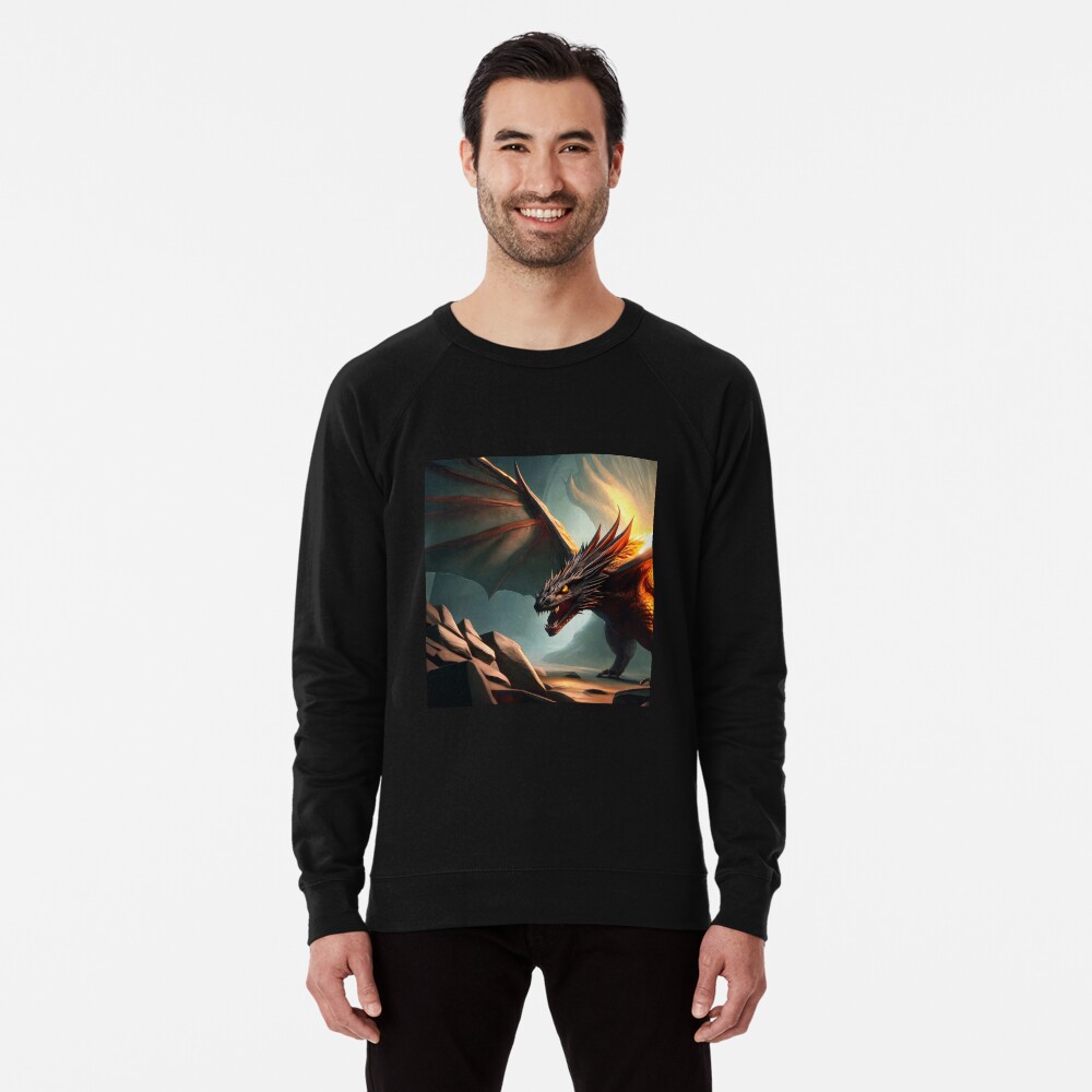 Item preview, Lightweight Sweatshirt designed and sold by dragynrain.