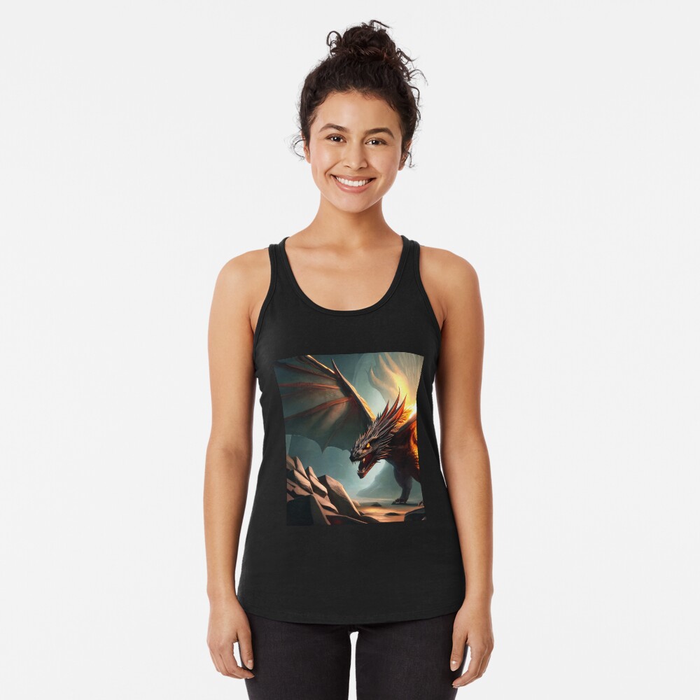 Item preview, Racerback Tank Top designed and sold by dragynrain.