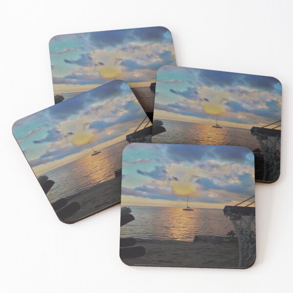 Item preview, Mauritius Sunset | Yacht And Hammock designed and sold by Artisnaps.