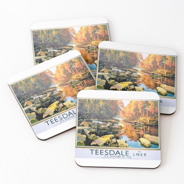 Item preview, Vintage LNER Railway Teesdale Travel Poster designed and sold by Random Railways.