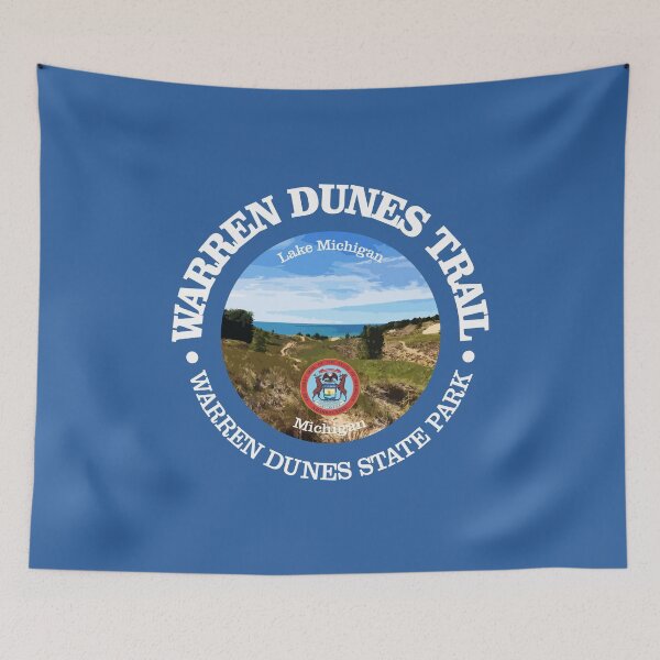 Item preview, Warren Dunes Trail (rd) designed and sold by curranmorgan.