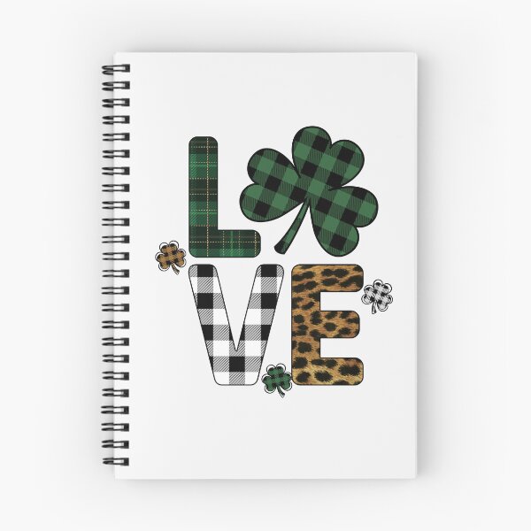 Item preview, St. Patrick's Day LOVE Typography designed and sold by HappyLifeCreate.