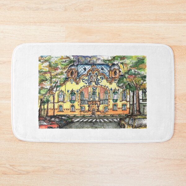 Item preview, Ferenc Raichle's Palace | Urban sketch designed and sold by DjapetoArt.