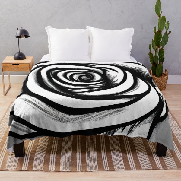 Item preview, Rose flower drawing artwork designed and sold by gramizzia.