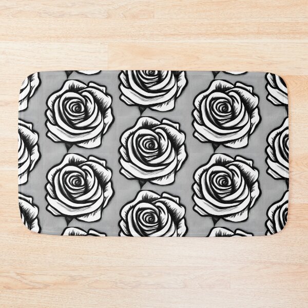 Item preview, Rose flower drawing artwork designed and sold by gramizzia.