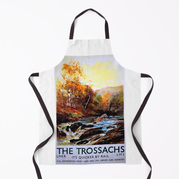 Item preview, Vintage LMS Railway Trossachs Scottish Travel Poster designed and sold by Random Railways.