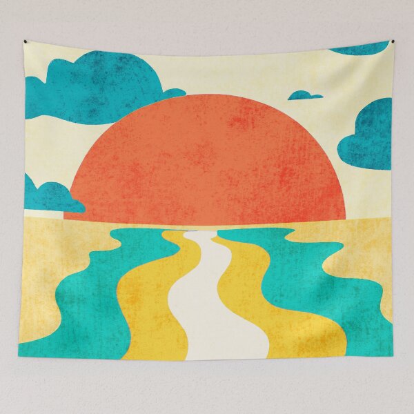 Item preview, Colorful Pastel Sunset designed and sold by Timegraf.