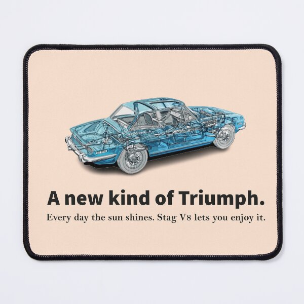 Item preview, "A New Kind of Triumph - The Triumph Stag" designed and sold by Triumph-Stagfan.