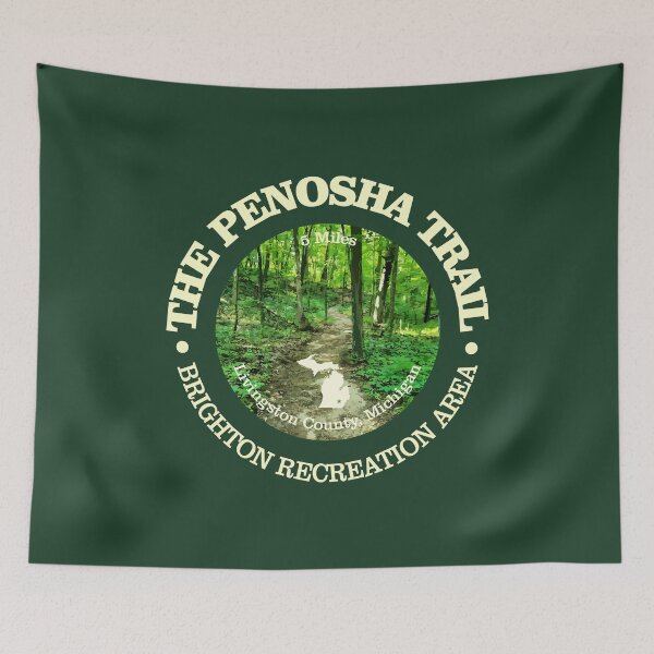 Item preview, Penosha Trail (rd) designed and sold by curranmorgan.