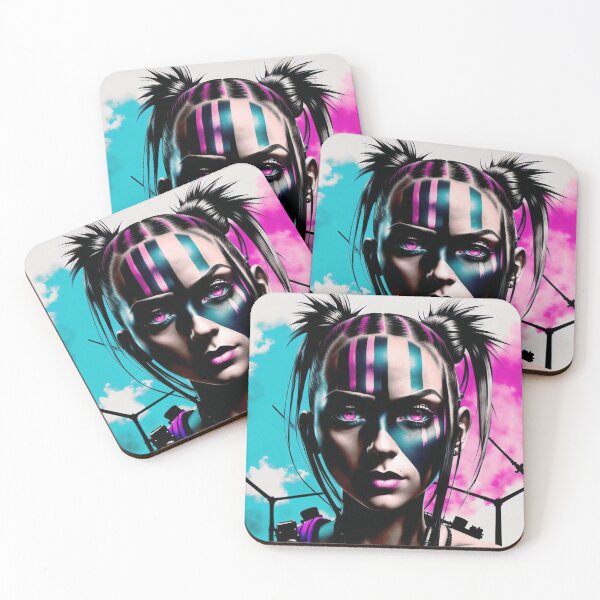 Item preview, Inkpunk girl artwork 27 designed and sold by PunkerLazar.