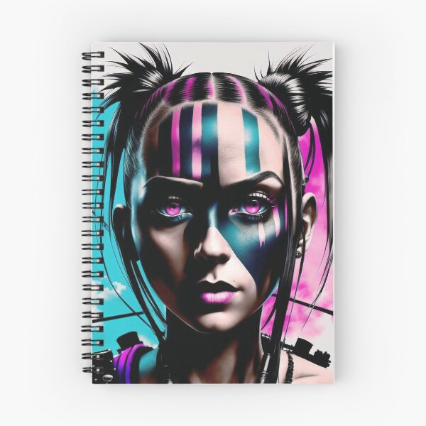 Item preview, Inkpunk girl artwork 27 designed and sold by PunkerLazar.