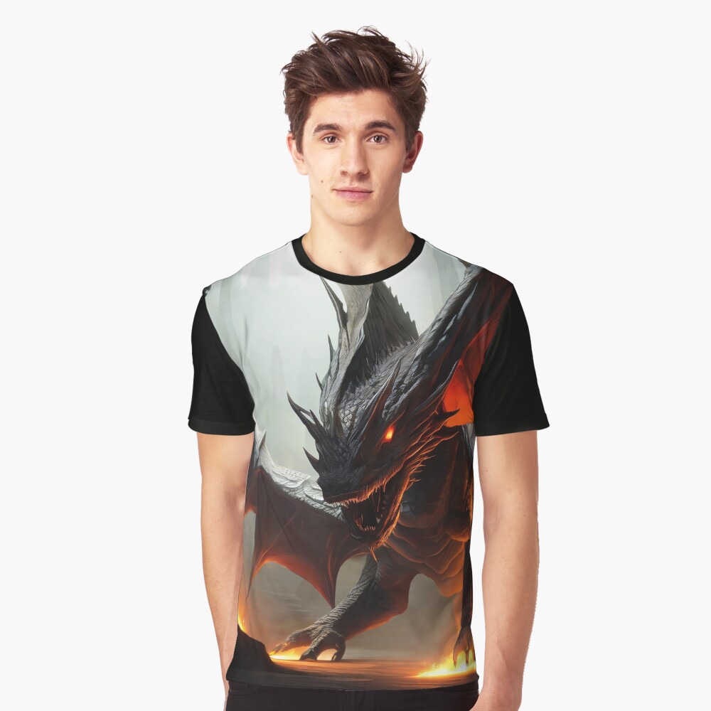 Item preview, Graphic T-Shirt designed and sold by dragynrain.