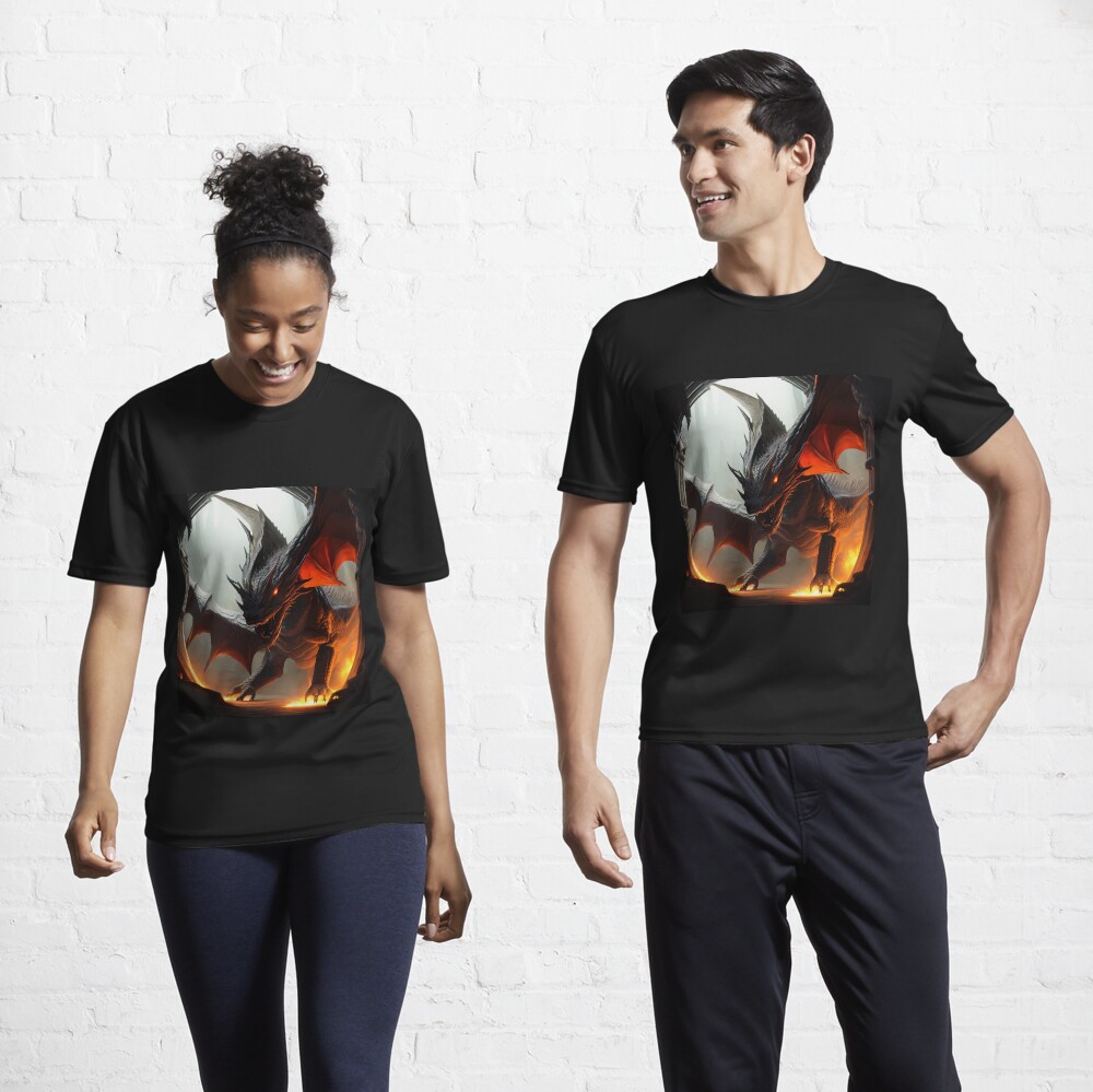 Item preview, Active T-Shirt designed and sold by dragynrain.