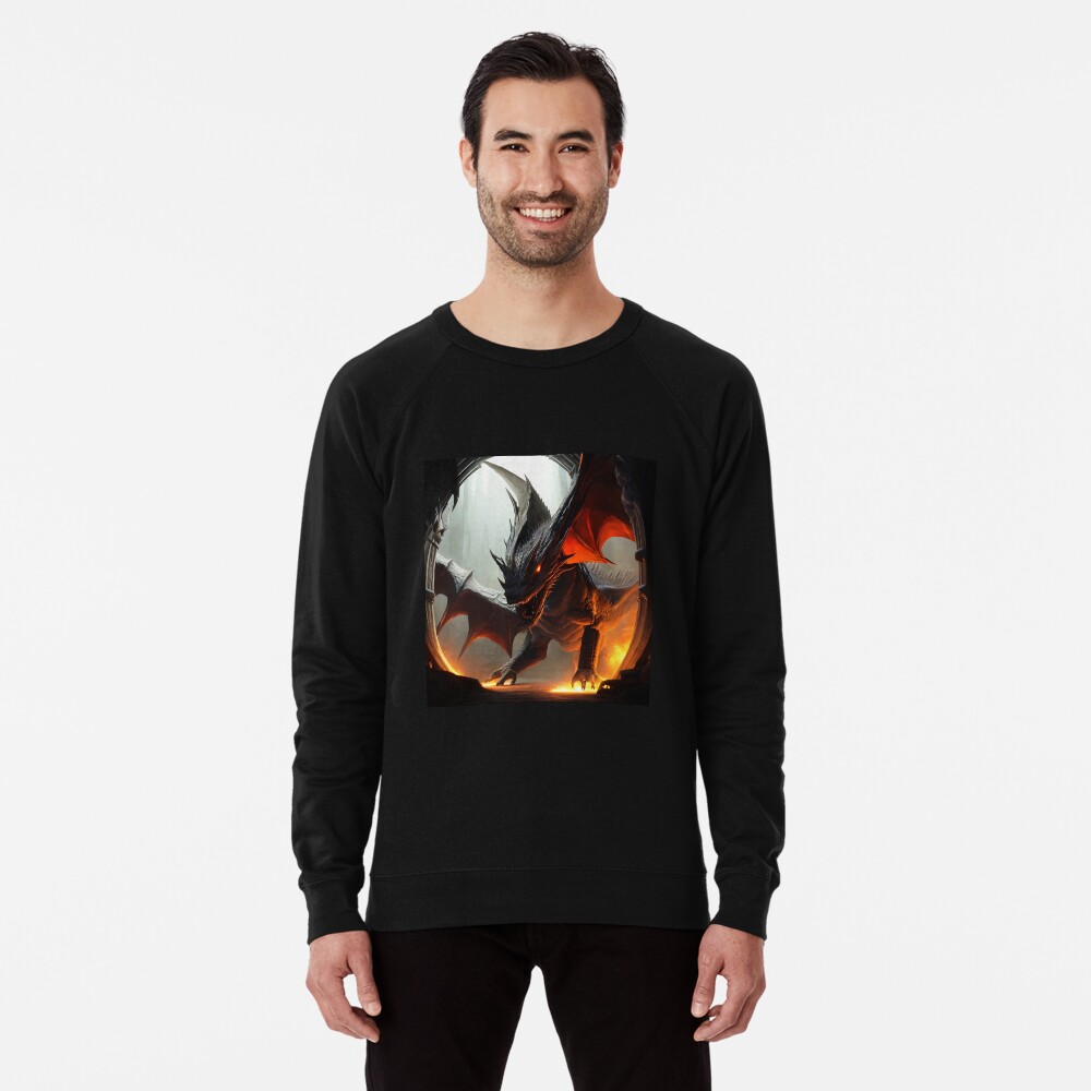 Item preview, Lightweight Sweatshirt designed and sold by dragynrain.