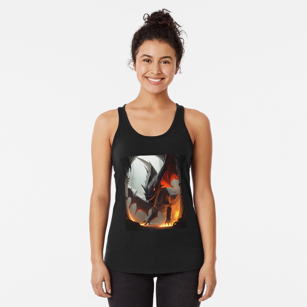 Item preview, Racerback Tank Top designed and sold by dragynrain.