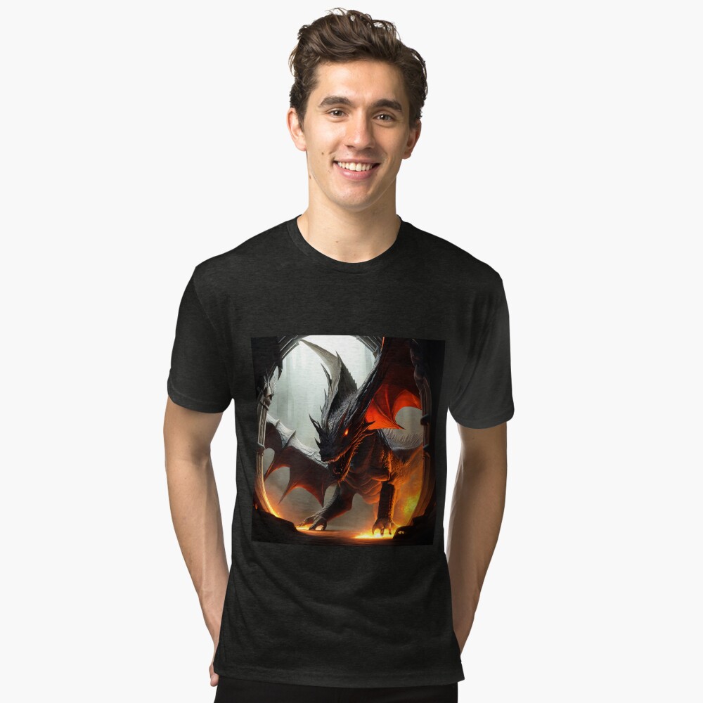 Item preview, Tri-blend T-Shirt designed and sold by dragynrain.