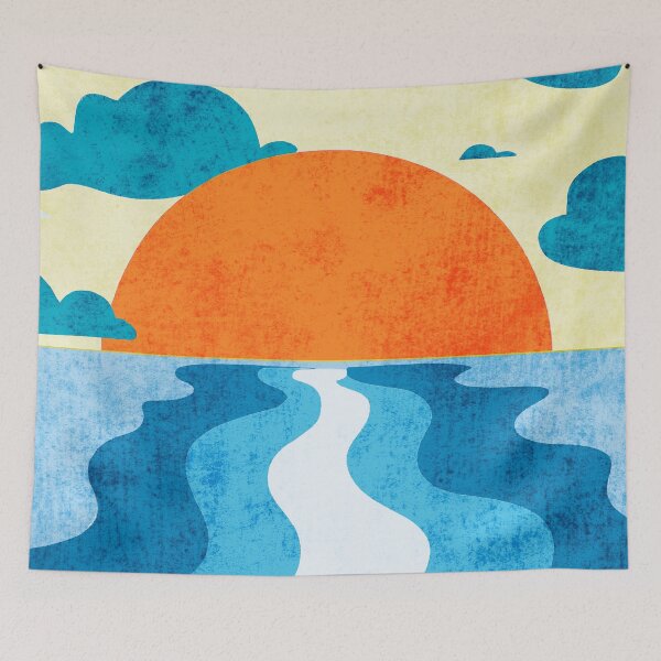Item preview, Colorful Pastel Sunset designed and sold by Timegraf.