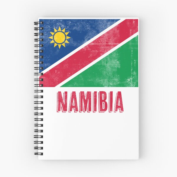 Item preview, Flag of Namibia  "Grunge" look. designed and sold by KTSubz Faith & Fun Designs.