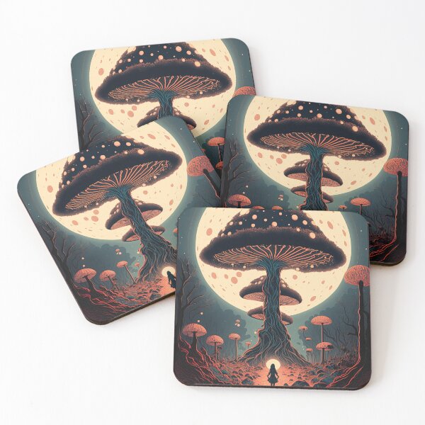 Item preview, Lost in a mushroom world designed and sold by Wesz808.