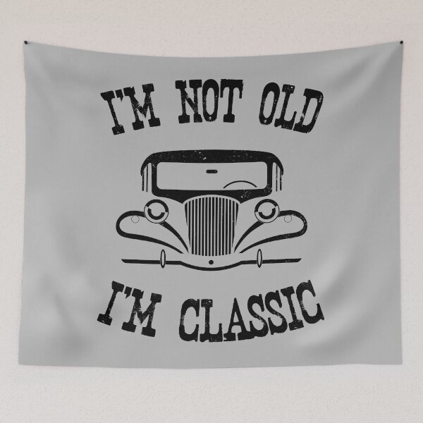 Item preview, No soy viejo, soy clásico [negro] designed and sold by Blended Designs ⭐⭐⭐⭐⭐.