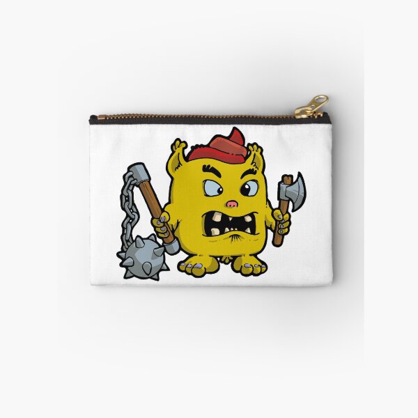 Item preview, Little yellow monster with a mace designed and sold by Guillaume Desbiolles.